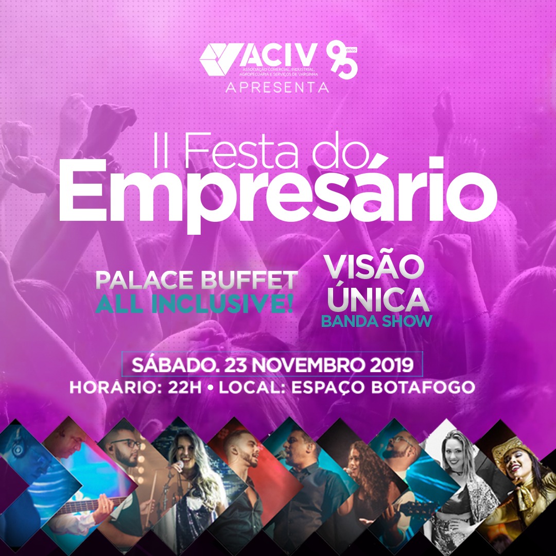 Leia mais sobre o artigo II Festa do Empresário será realizada em novembro