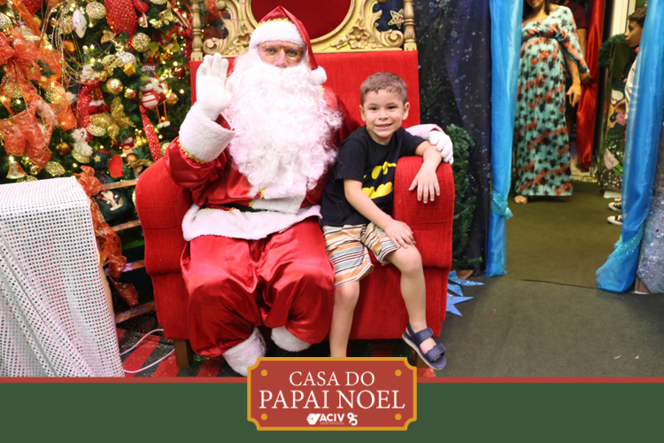No momento, você está visualizando Casa do Papai Noel ACIV | DATA 23/12/2019