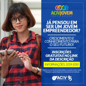 Leia mais sobre o artigo Inscrições para o ACIV Jovem estão abertas
