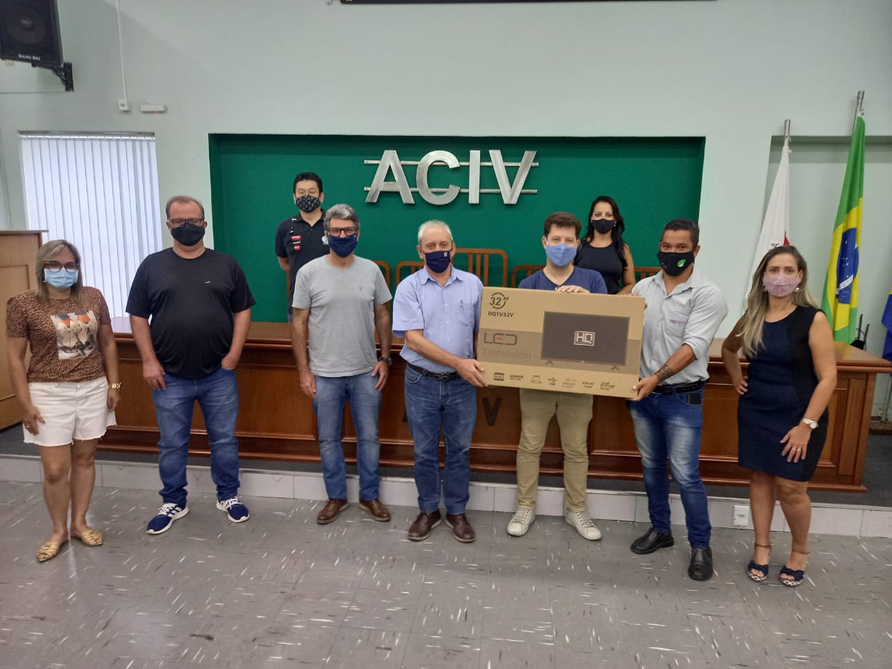 No momento, você está visualizando ACIV entrega prêmio ao vencedor do Quizz