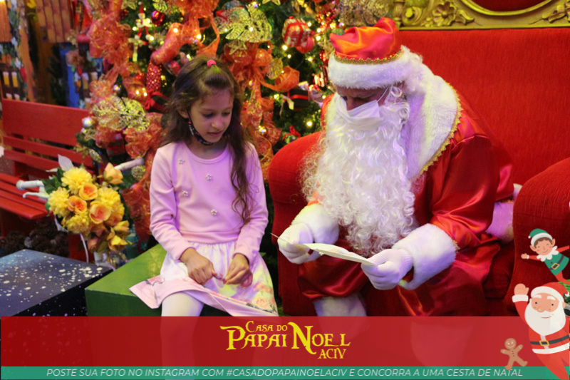 No momento, você está visualizando Casa do Papai Noel teve grande movimento no primeiro dia