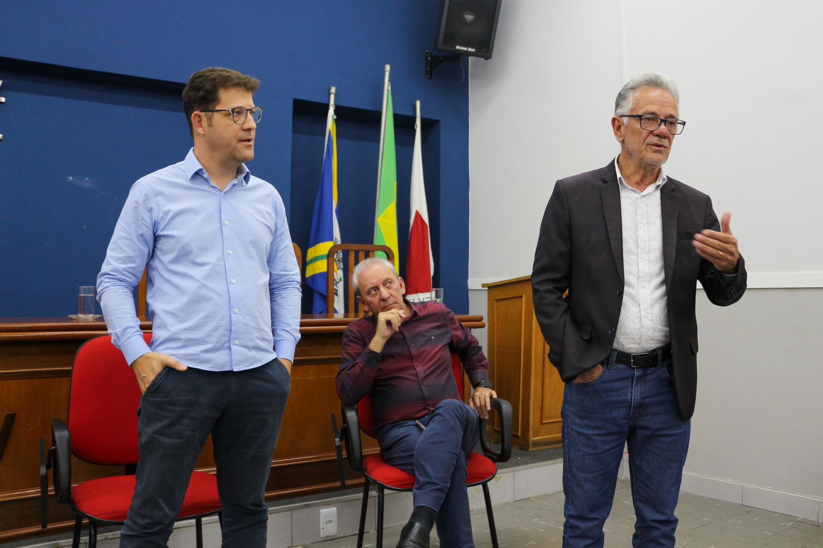 No momento, você está visualizando ACIV recebe Prefeito Verdi e comerciantes para falar sobre Área azul