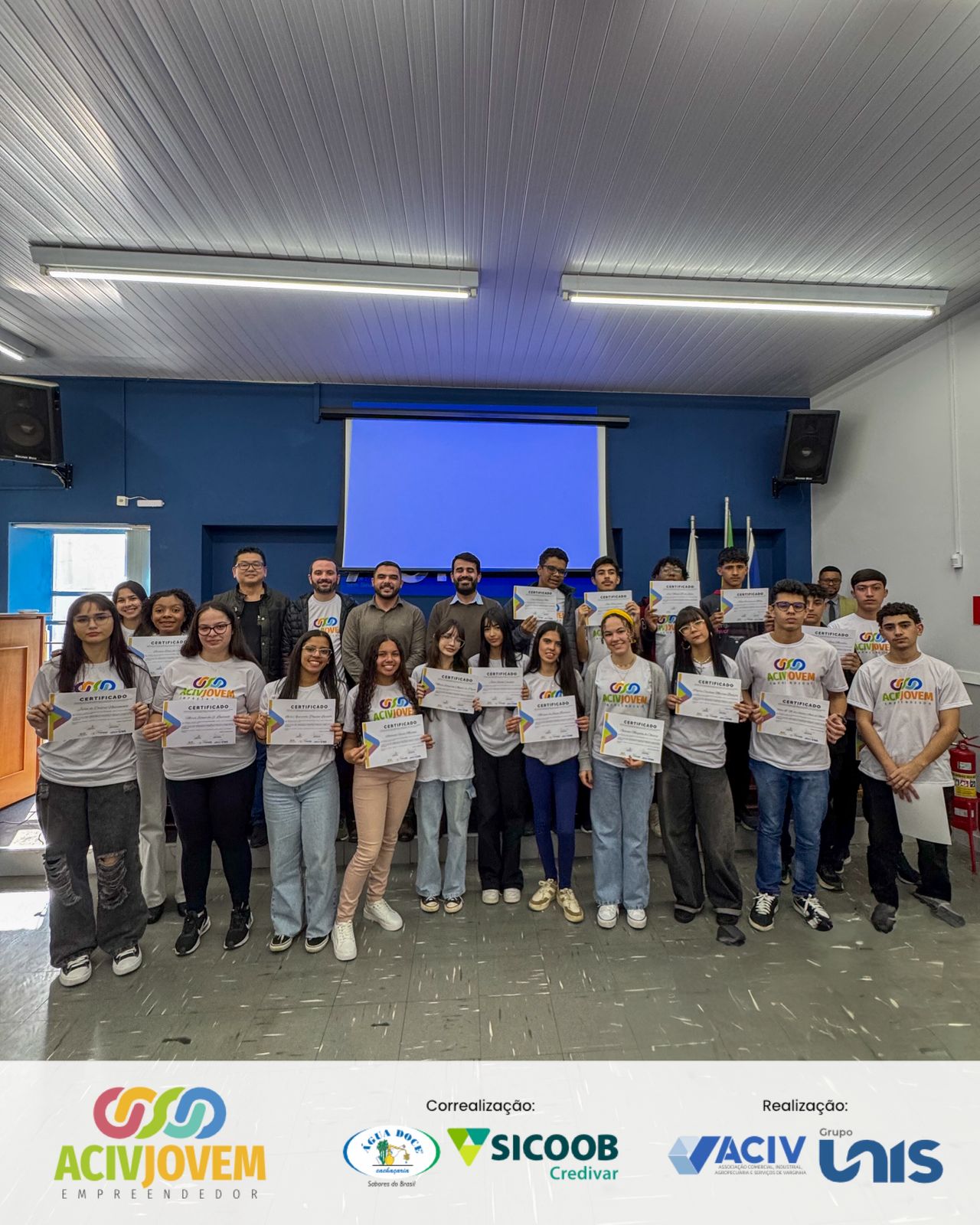 No momento, você está visualizando Programa ACIV Jovem Empreendedor encerra sua 7ª edição com entrega de bolsas de estudo
