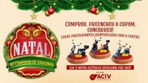 Leia mais sobre o artigo Campanha de Natal da ACIV premia consumidores e vendedores em Varginha